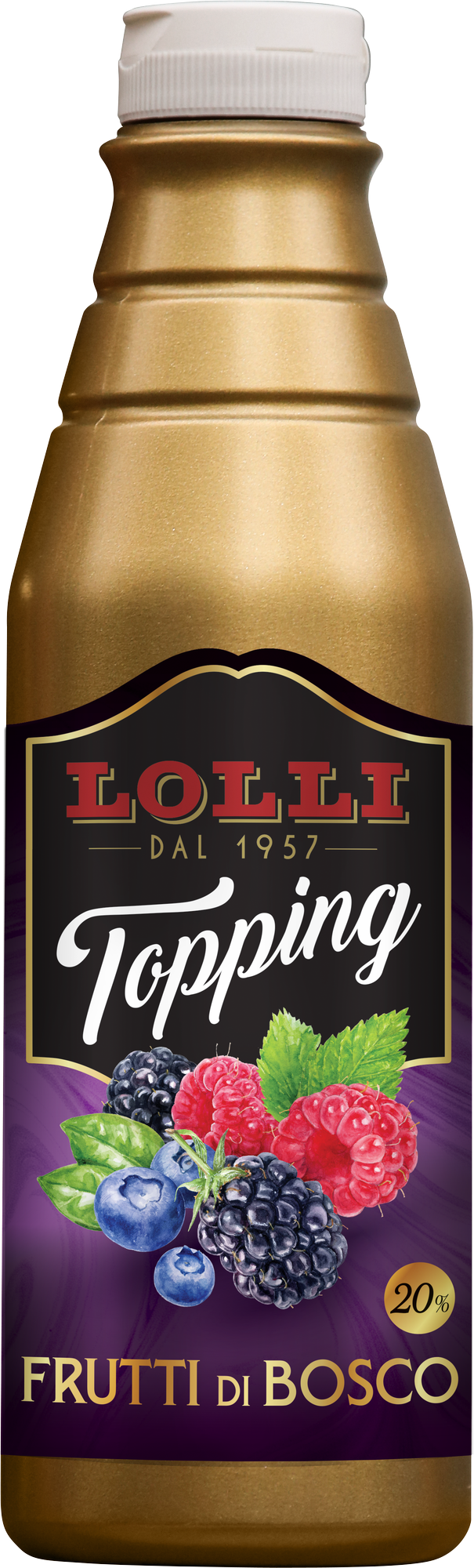 Wild Berries Flavored Topping