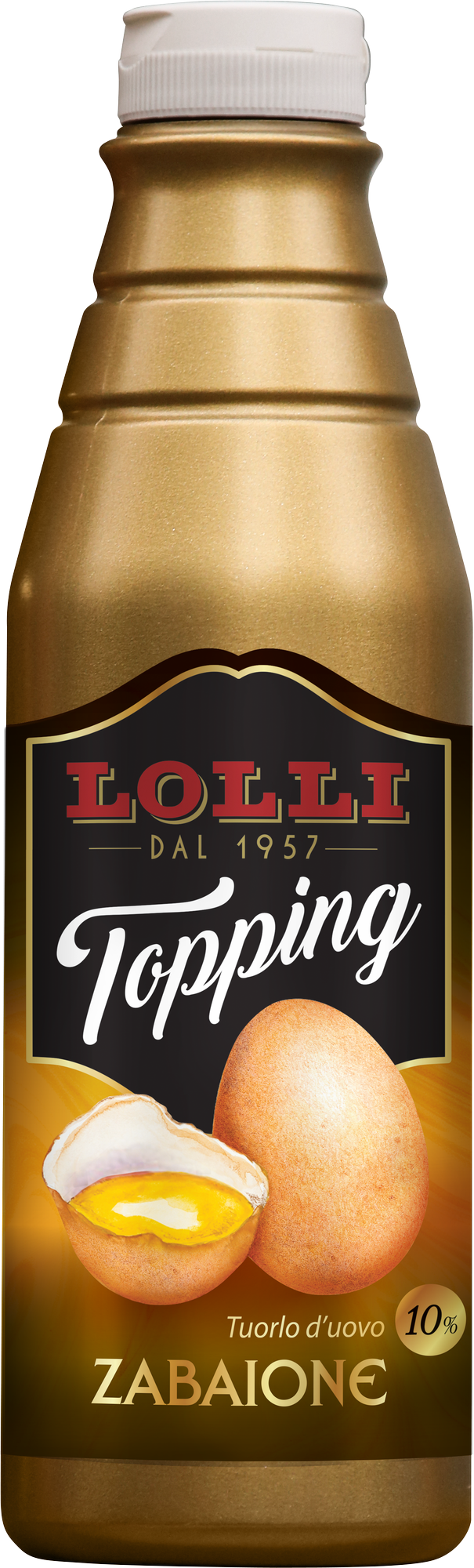 Eggnog flavor topping